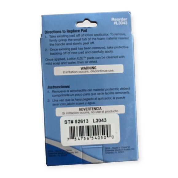 NWT Everyday Essentials Lotion EZE Applicator Wand with Extra Pads - Picture 6 of 8